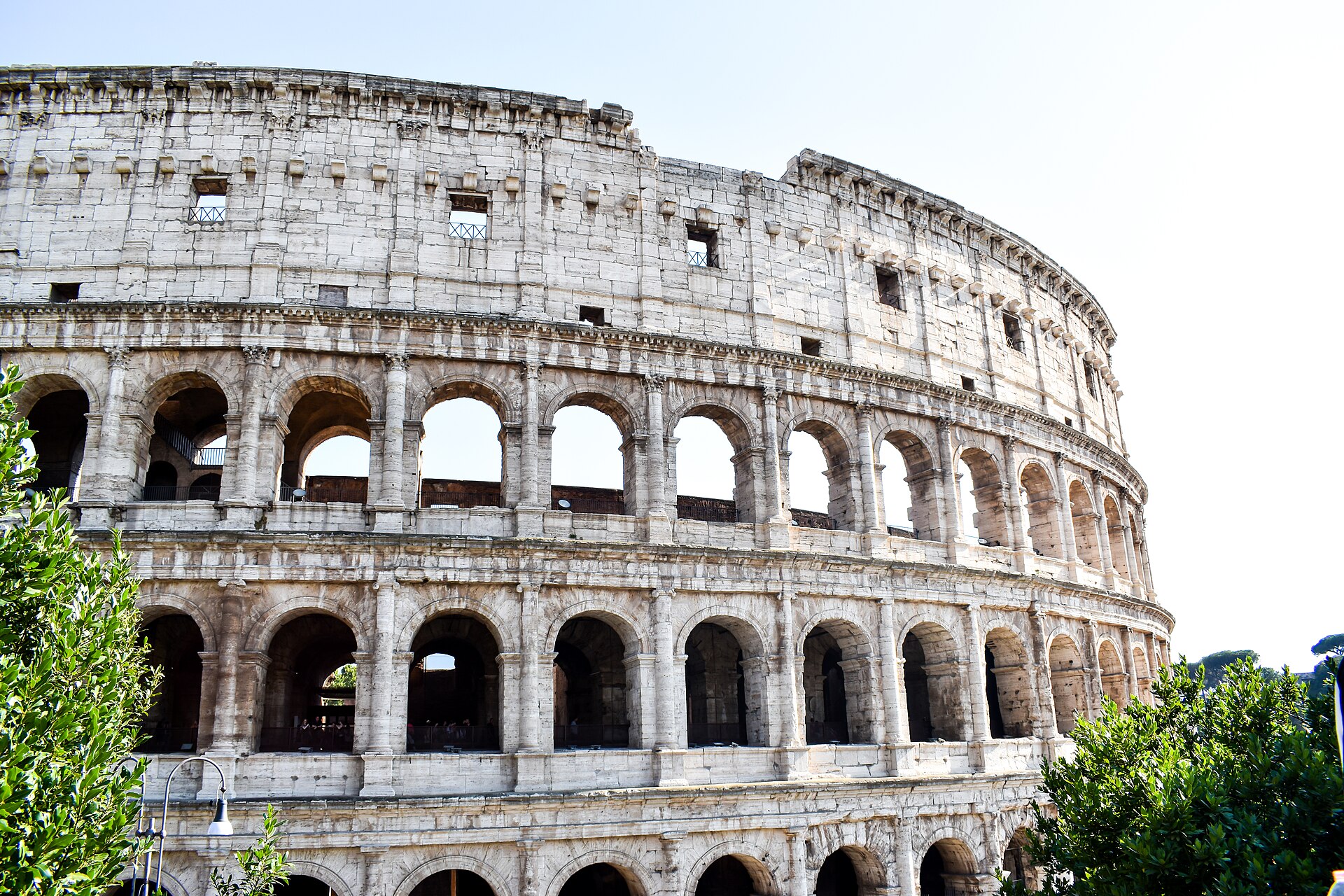 Koloseum w porannym świetle